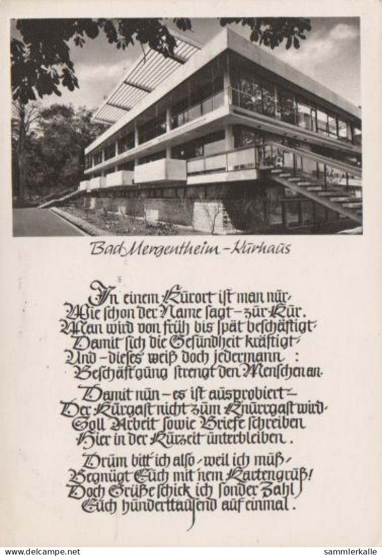 6258 - Bad Mergentheim - Kurhaus - 1970 - Bad Mergentheim