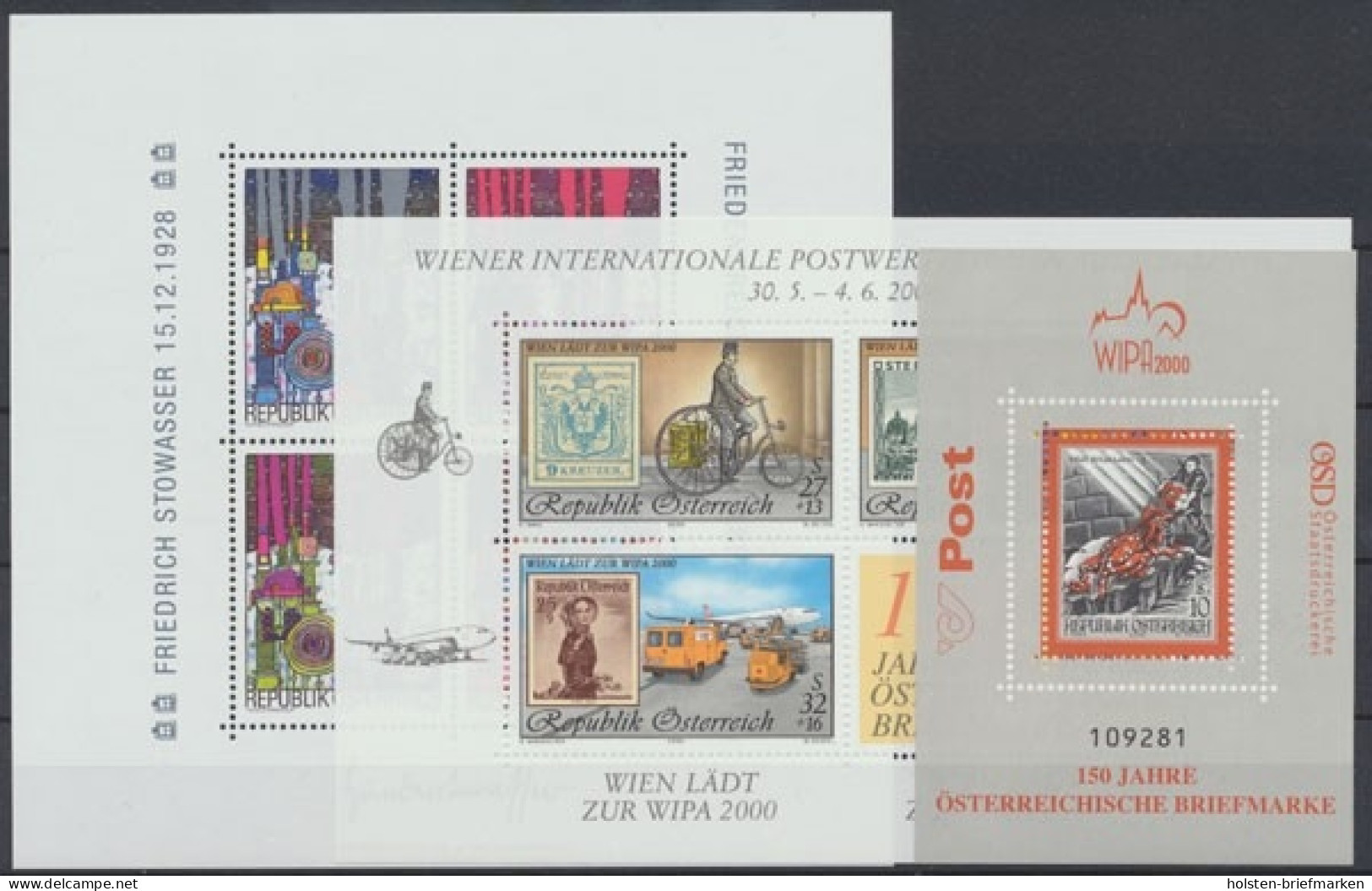 Österreich, MiNr. 2302-2335, Jahrgang 2000, Postfrisch - Annate Complete