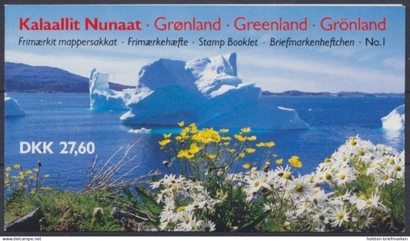 Grönland, MiNr. MH 1 Mit H-Blatt 1 +2, Postfrisch - Carnets