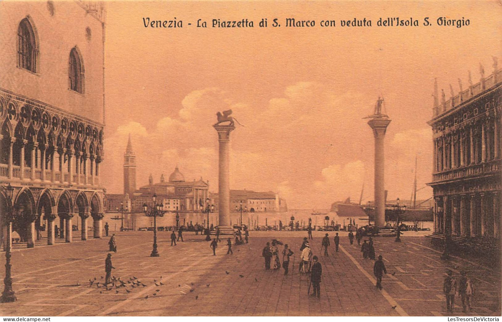 ITALIE - Venezia - La Piazzetta Di S. Marco Con Veduta Dell'Isola S. Giorgio - Carte Postale Ancienne - Venezia (Venedig)