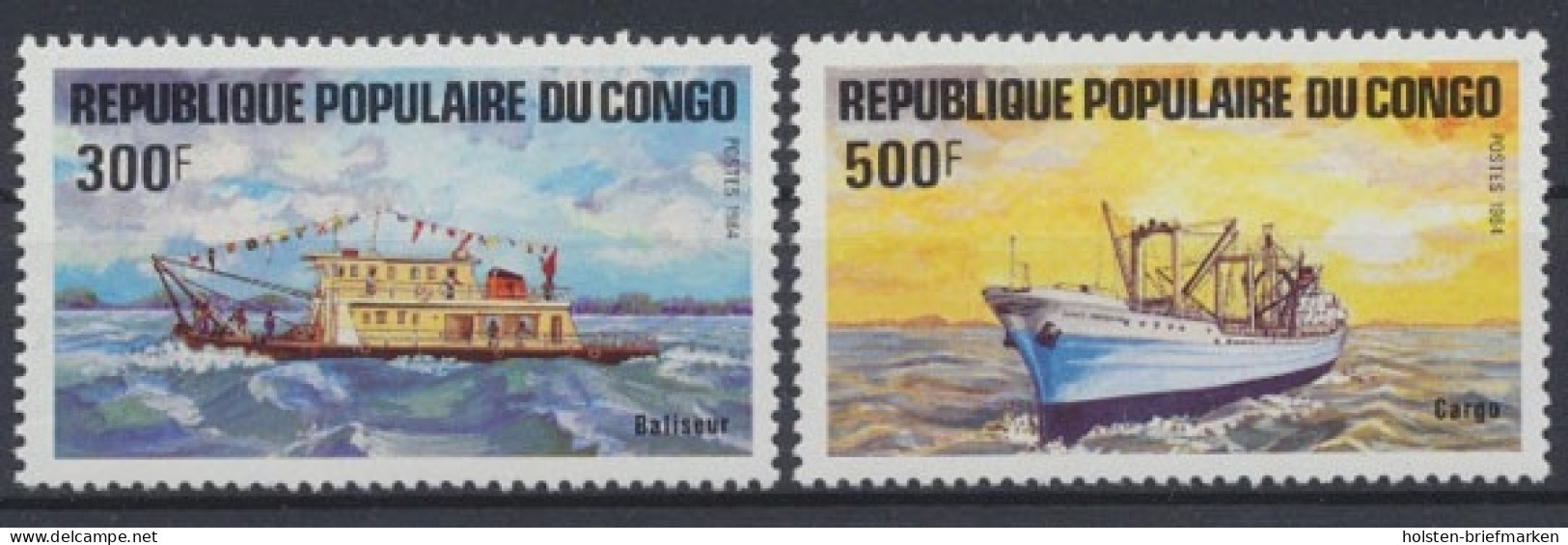 Kongo (Brazzaville), MiNr. 969-970, Postfrisch - Autres & Non Classés