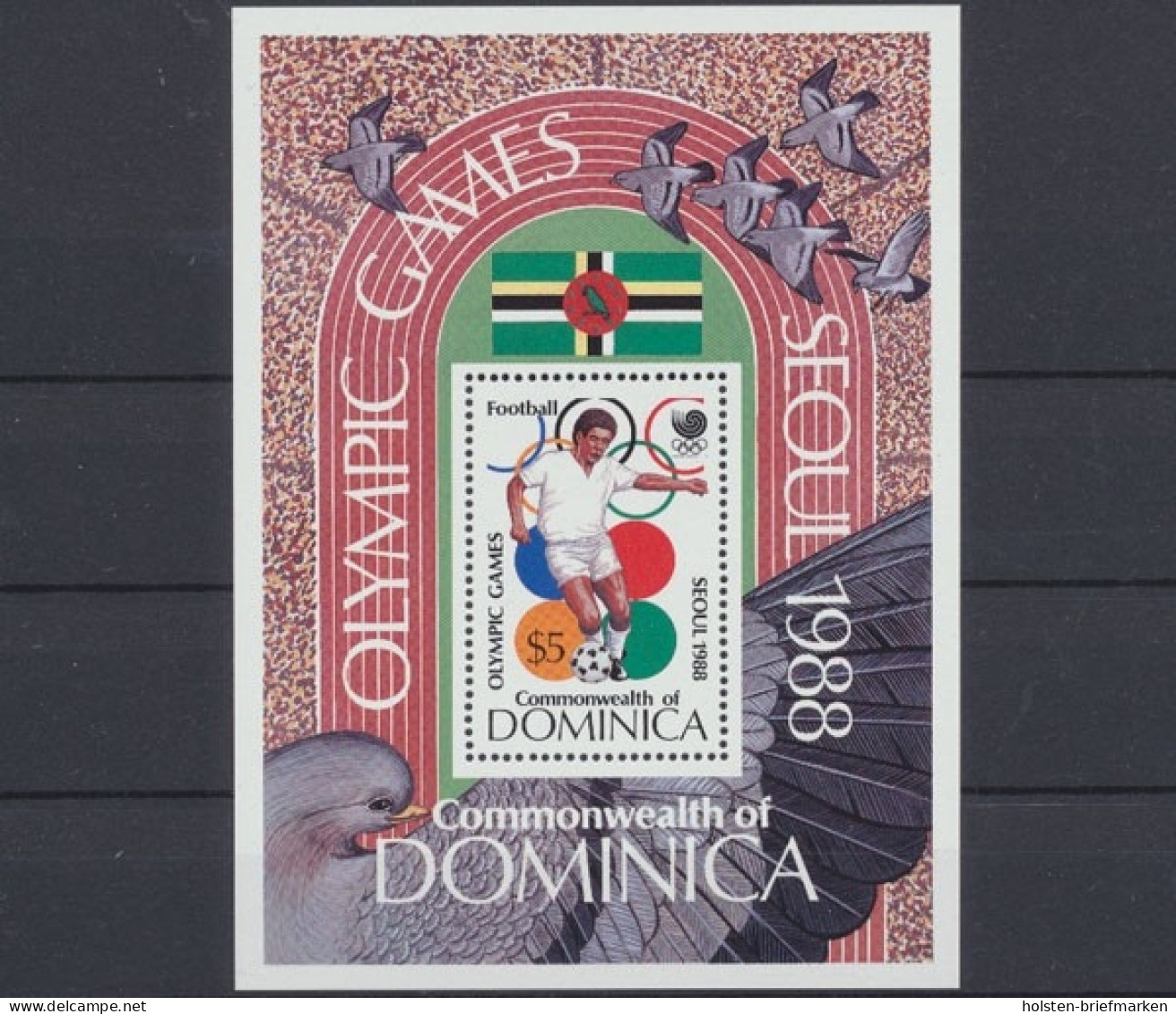 Dominica, Michel Nr. Block 128, Postfrisch - Dominica (1978-...)