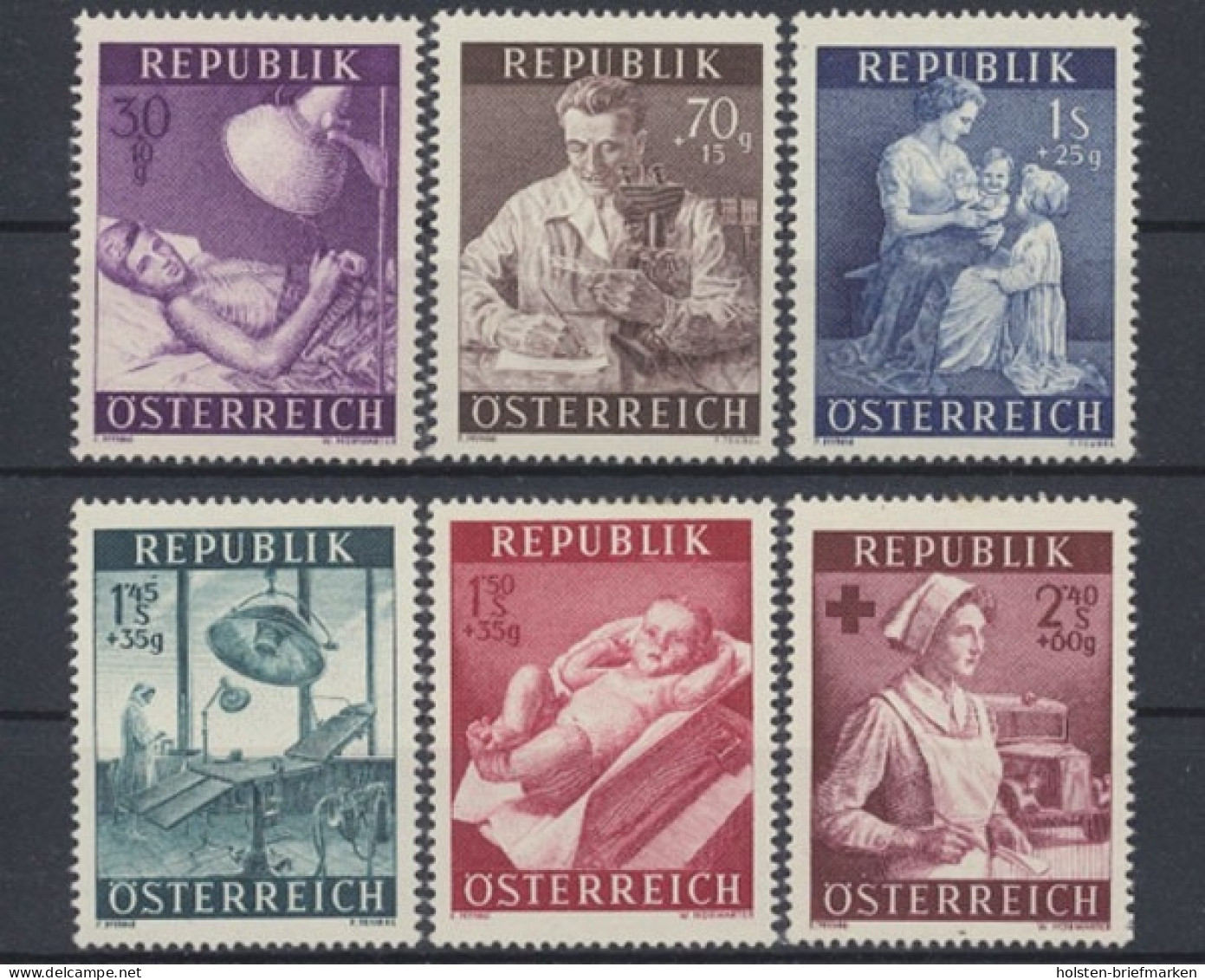 Österreich, MiNr. 999-1004, Postfrisch - Neufs