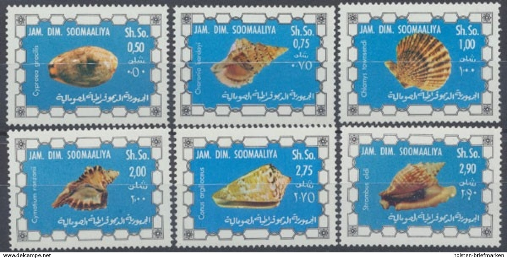 Somalia, MiNr. 237-242, Postfrisch - Somalia (1960-...)