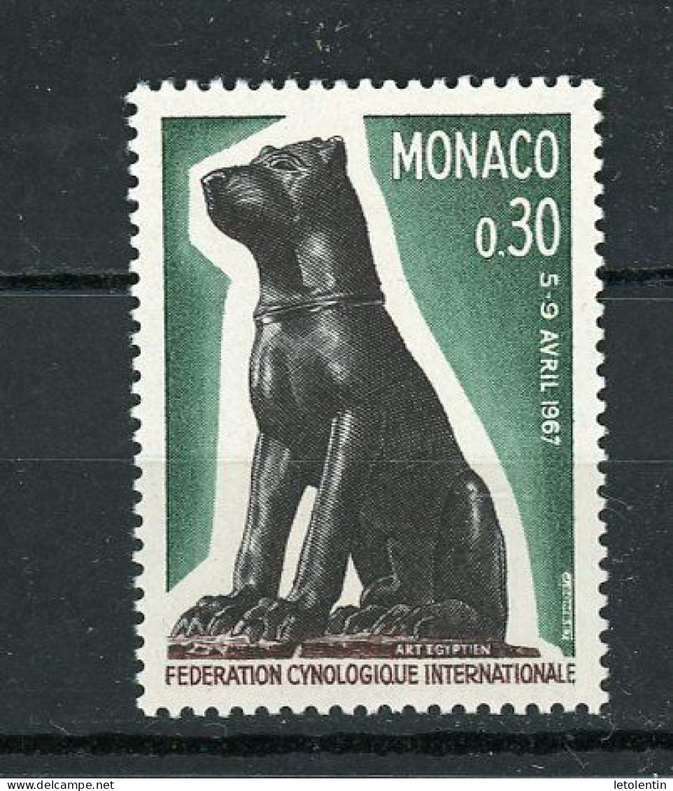 MONACO: CONGRES CYNOLOGIQUE - N° Yvert 722** - Unused Stamps