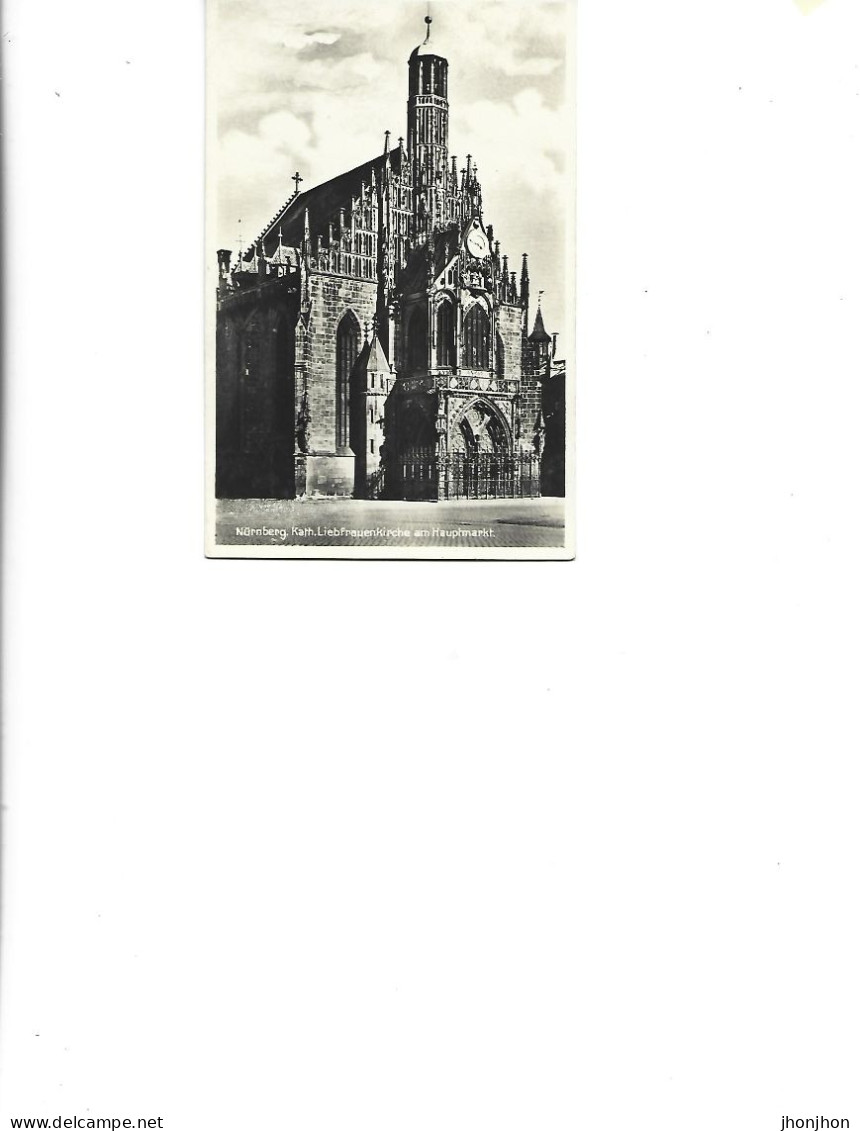 Germany - Postcard Unused -   Nuremberg Cathedral - Church Of Our Lady On The Main Market - Nürnberg