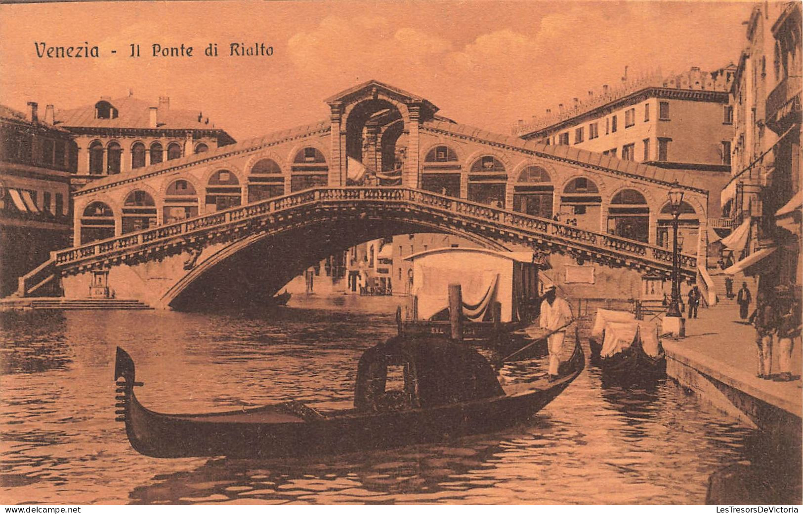 ITALIE - Venezia - Il Ponte Di Rialto - Carte Postale Ancienne - Venezia (Venedig)