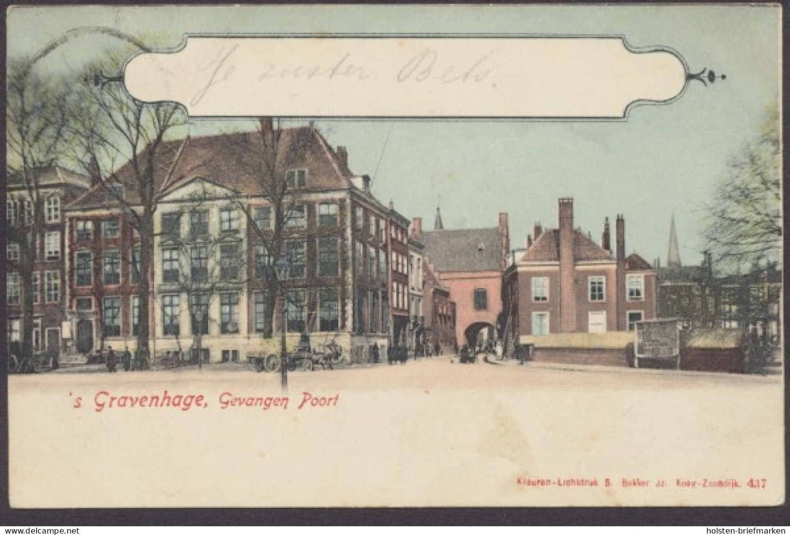 Gravenhage, Gevangen Poort - Den Haag ('s-Gravenhage)