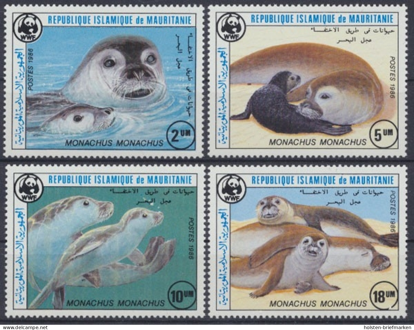 Mauretanien, Michel 871-874, Postfrisch - Mauritanië (1960-...)