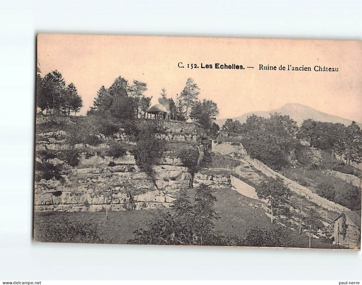 LES ECHELLES : Ruine De L'Ancien Château - état - Les Echelles