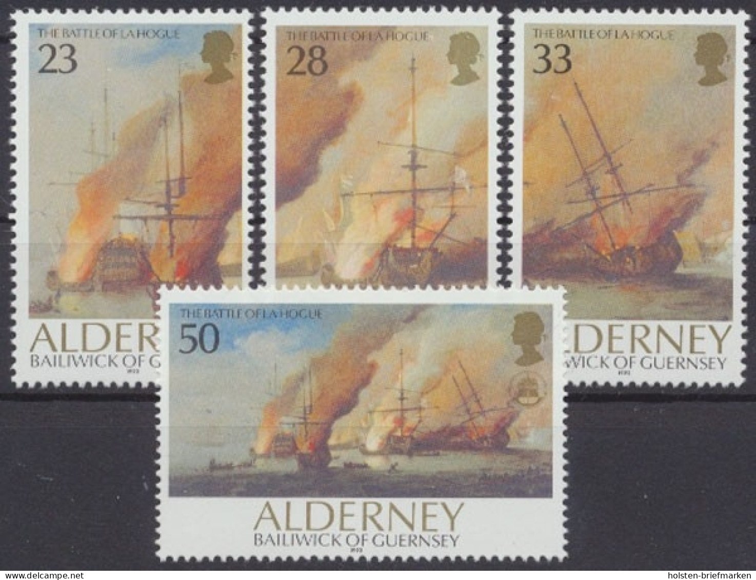Alderney, MiNr. 55-58, Postfrisch - Alderney