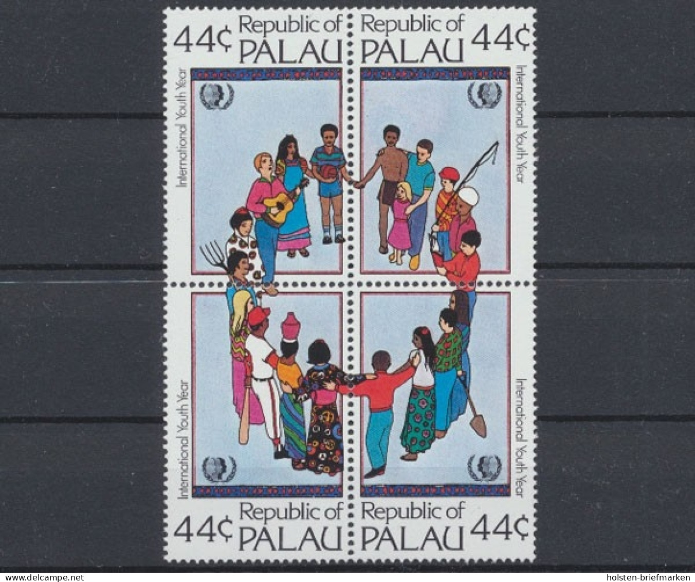 Palau, Michel Nr. 80-83 Zd, Postfrisch - Palau