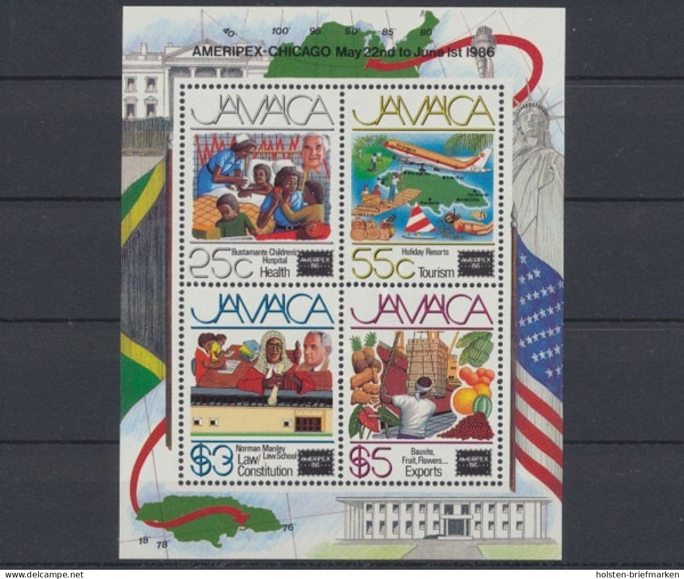 Jamaika, Michel Nr. Block 27, Postfrisch - Grenada (1974-...)
