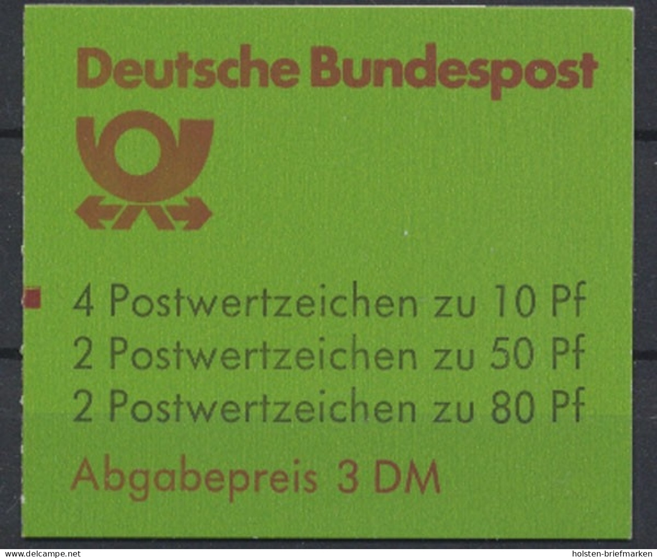 Deutschland (BRD), Michel Nr. MH 24 I K2 MZ, Postfrisch - Autres & Non Classés