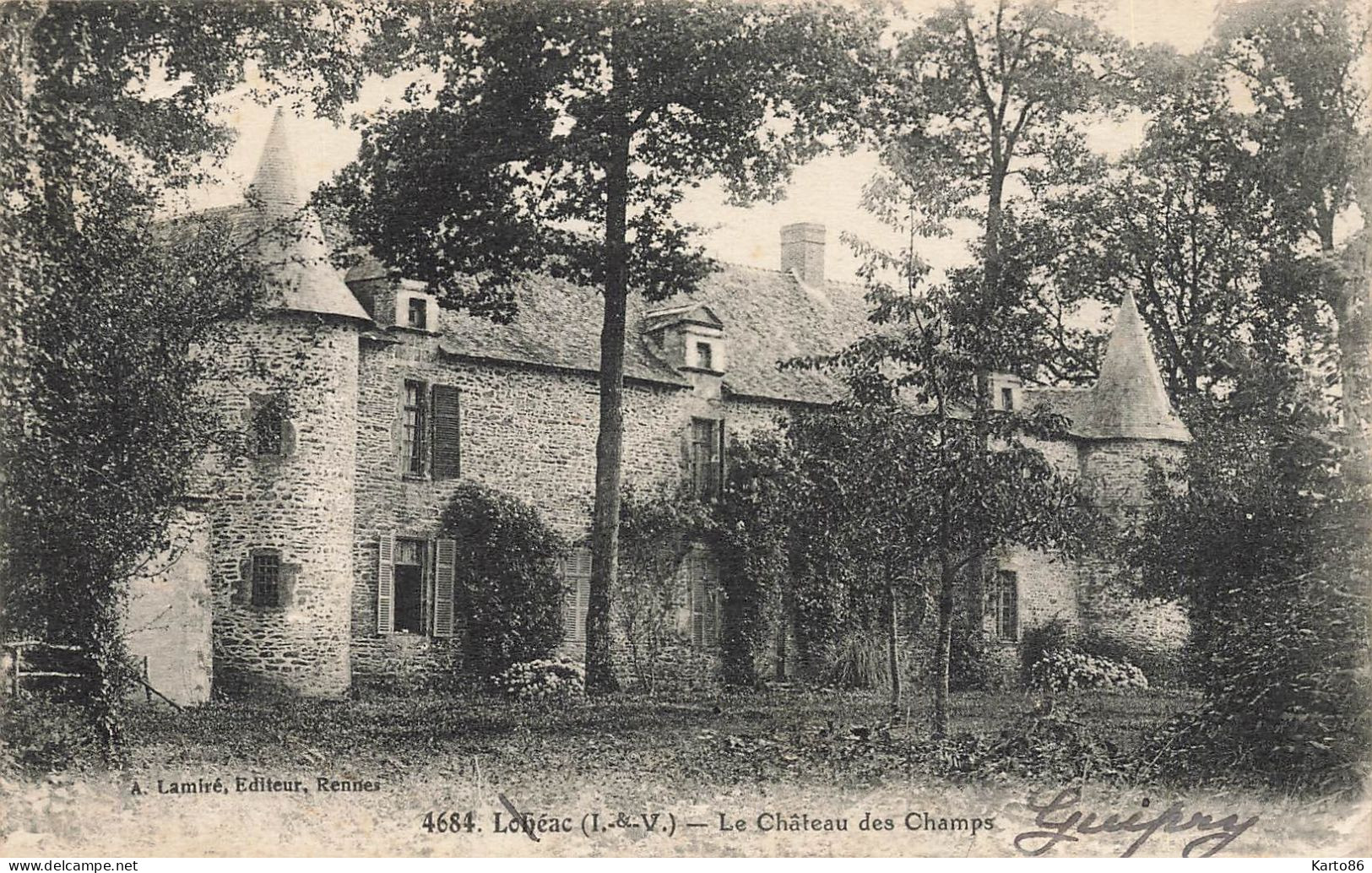 Lohéac * Le Château Des Champs - Altri & Non Classificati