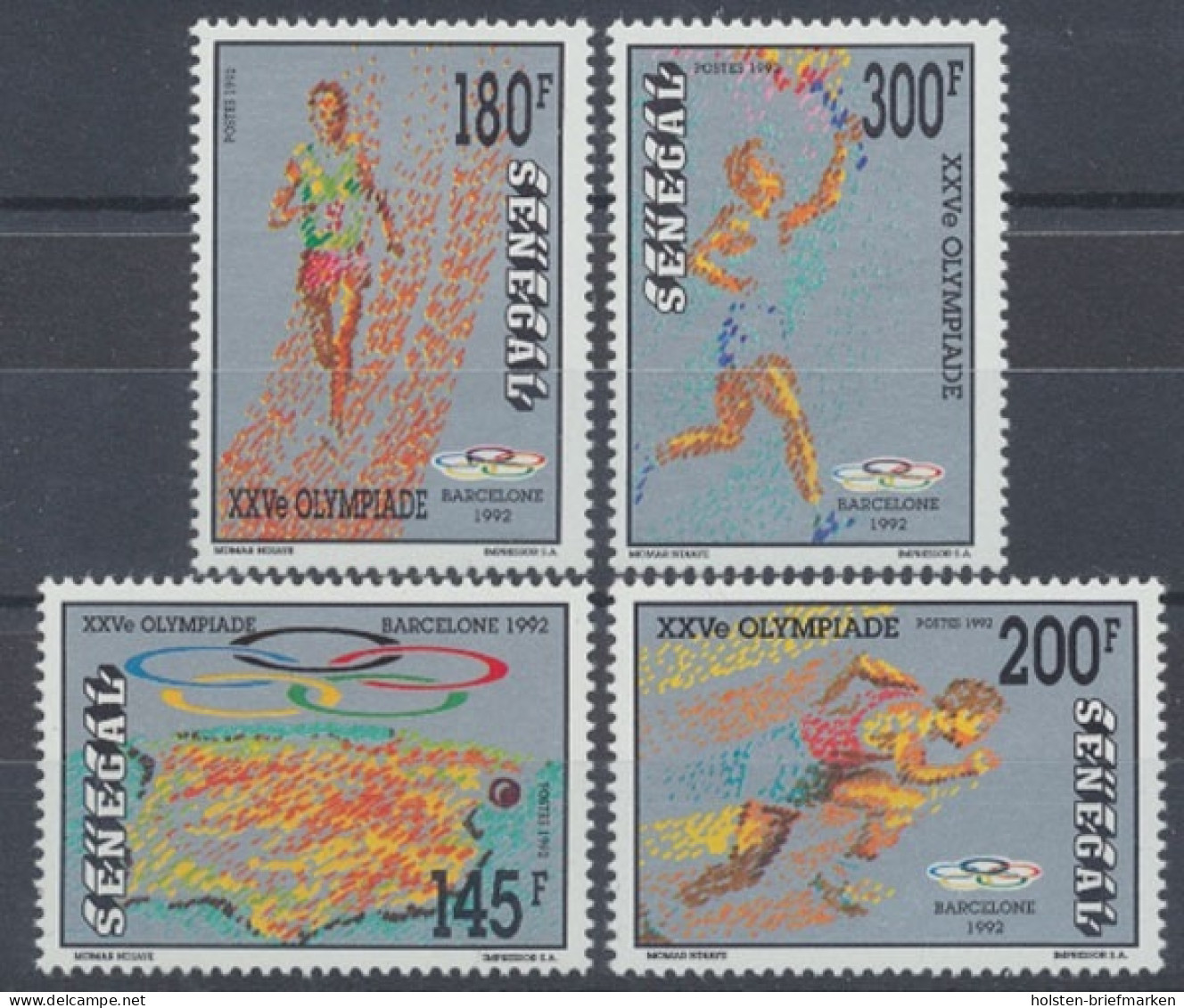 Senegal, Michel Nr. 1211-1214 A, Postfrisch - Sénégal (1960-...)