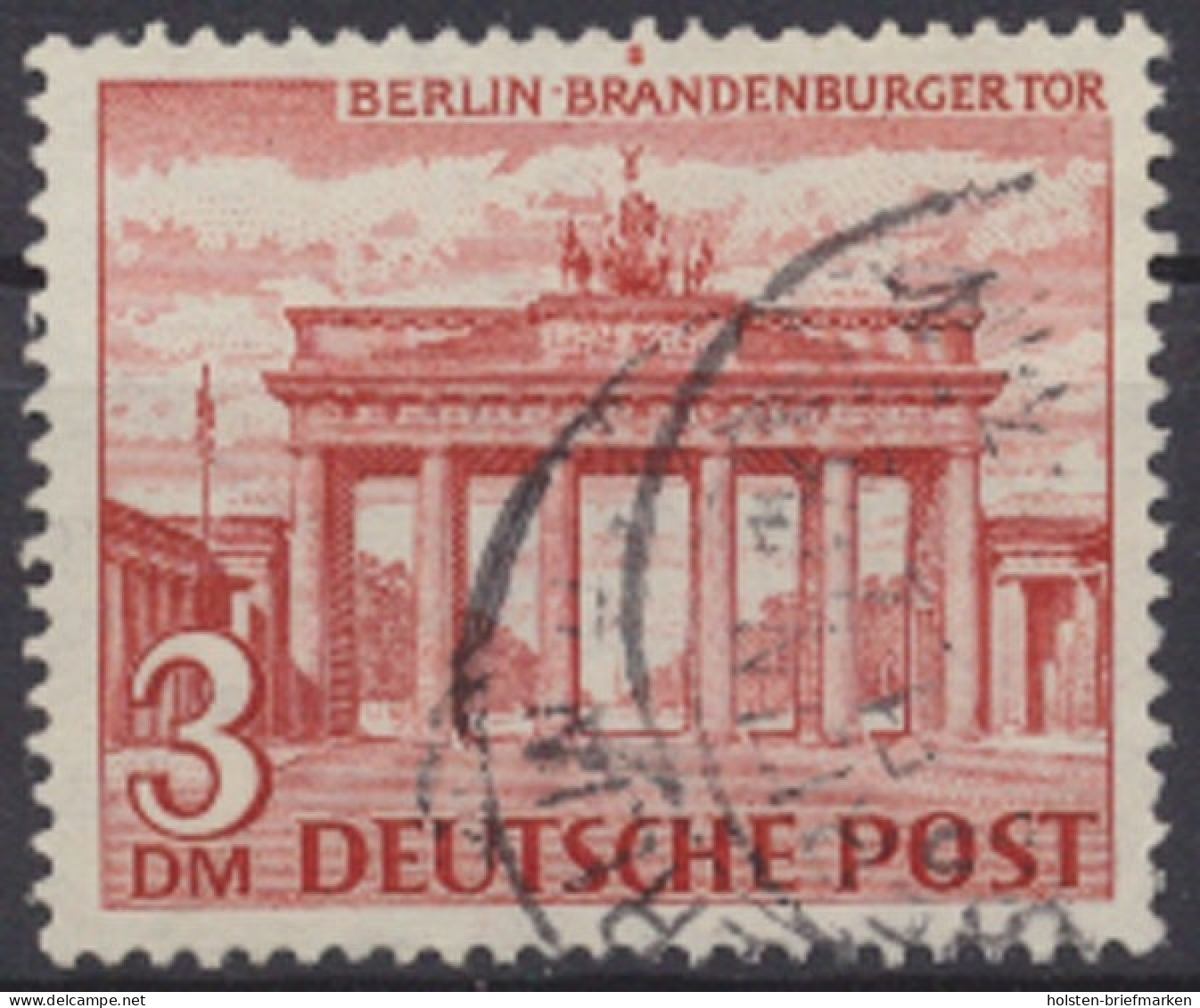 Berlin, Michel Nr. 59 PLF I, Gestempelt - Abarten Und Kuriositäten