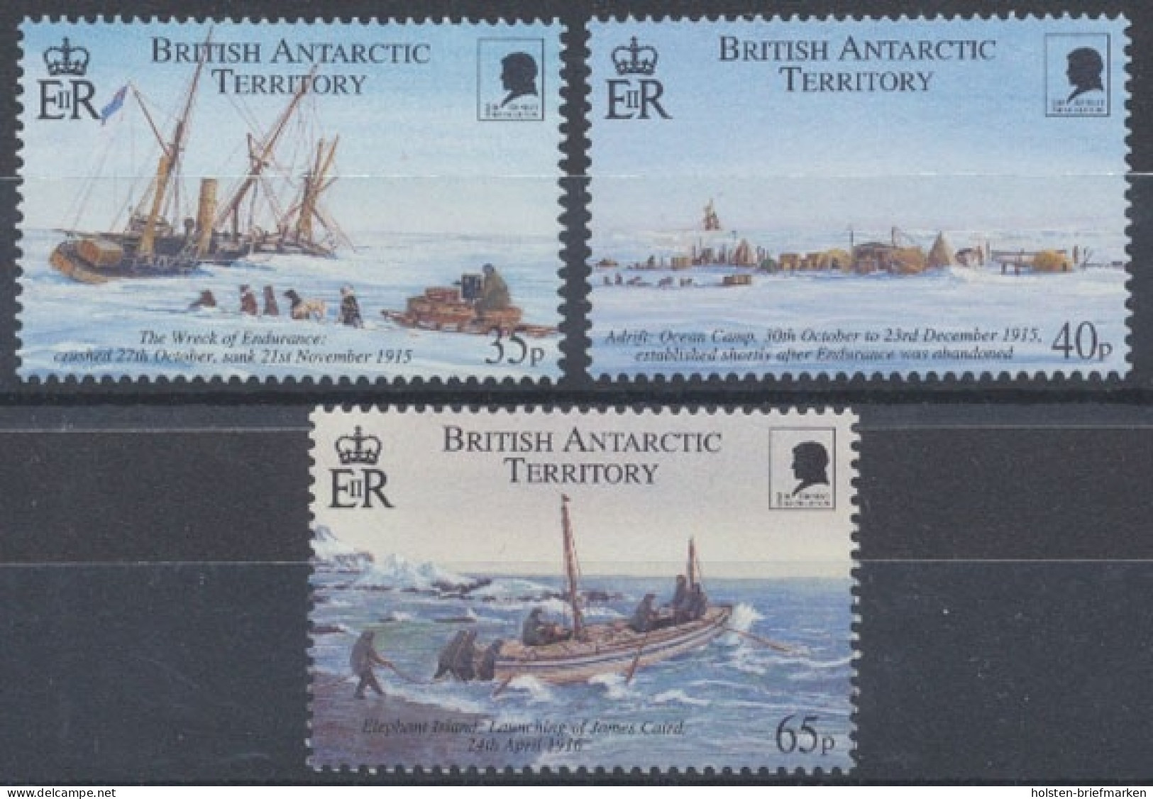 Britische Gebiete In Der Antarktis, MiNr. 298-300, Postfrisch - Other & Unclassified