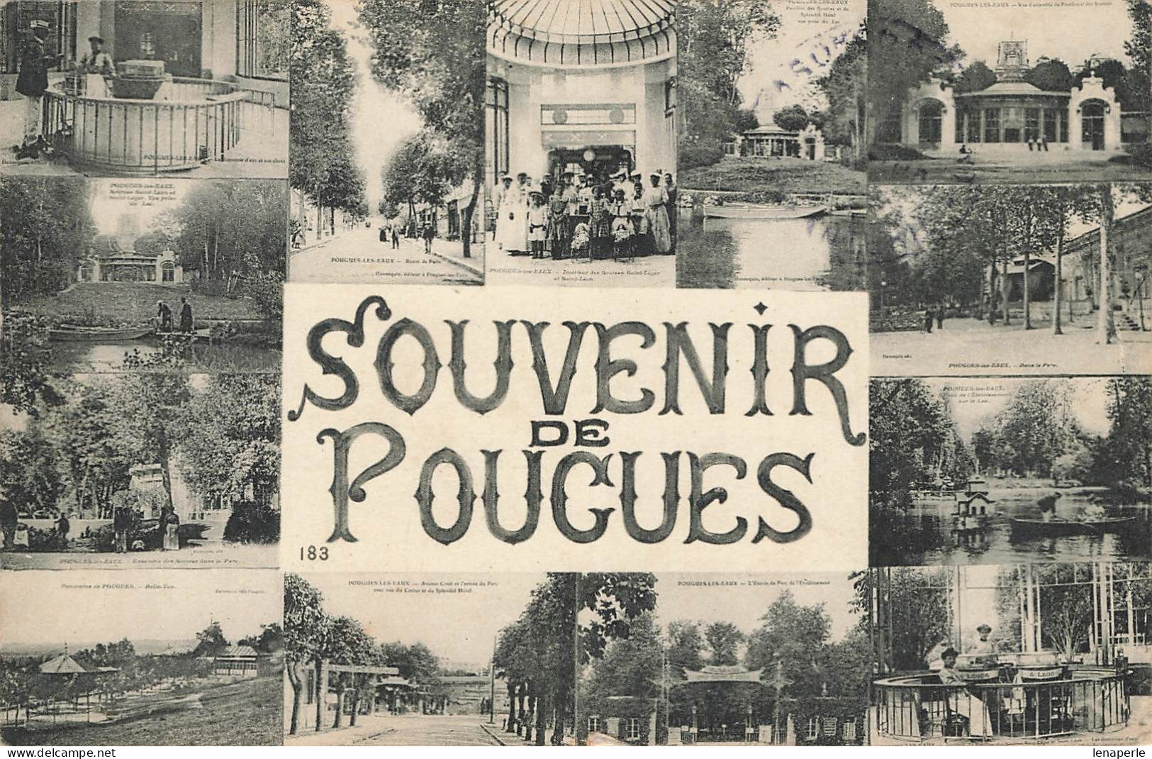 D4467 SOUVENIR DE POUGUES - Pougues Les Eaux