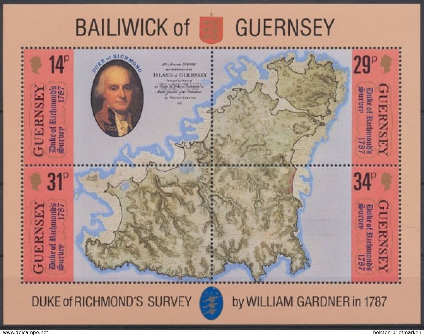 Guernsey, MiNr. Block 4, Postfrisch - Guernesey