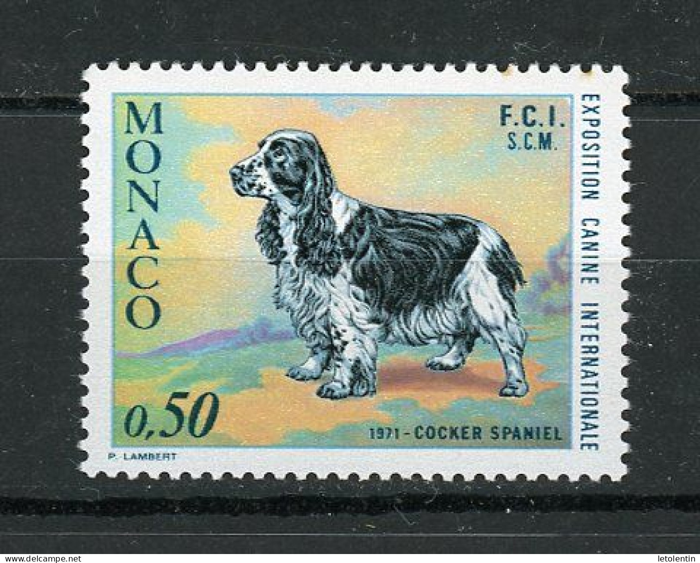 MONACO: EXPO CANINE - N° Yvert 862** - Unused Stamps