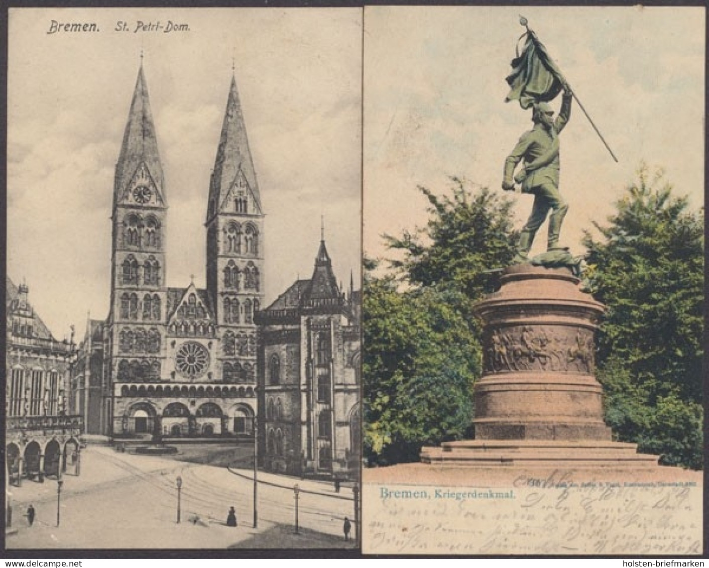 Bremen, 4 Alte Ansichtskarten - Bremen