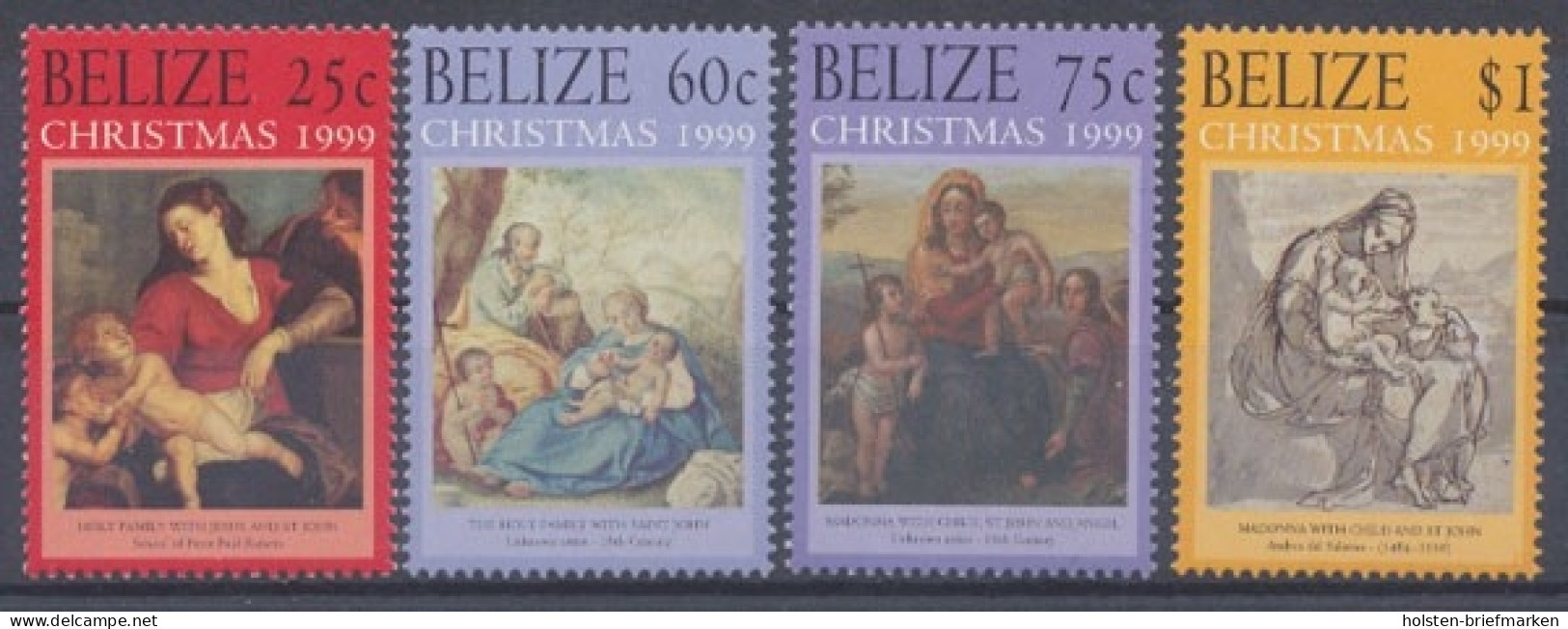 Belize, MiNr. 1217-1220, Postfrisch - Belize (1973-...)