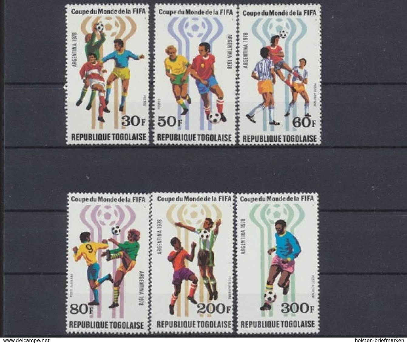 Togo, Michel Nr. 1300 - 1305 A, Postfrisch / MNH - Togo (1960-...)