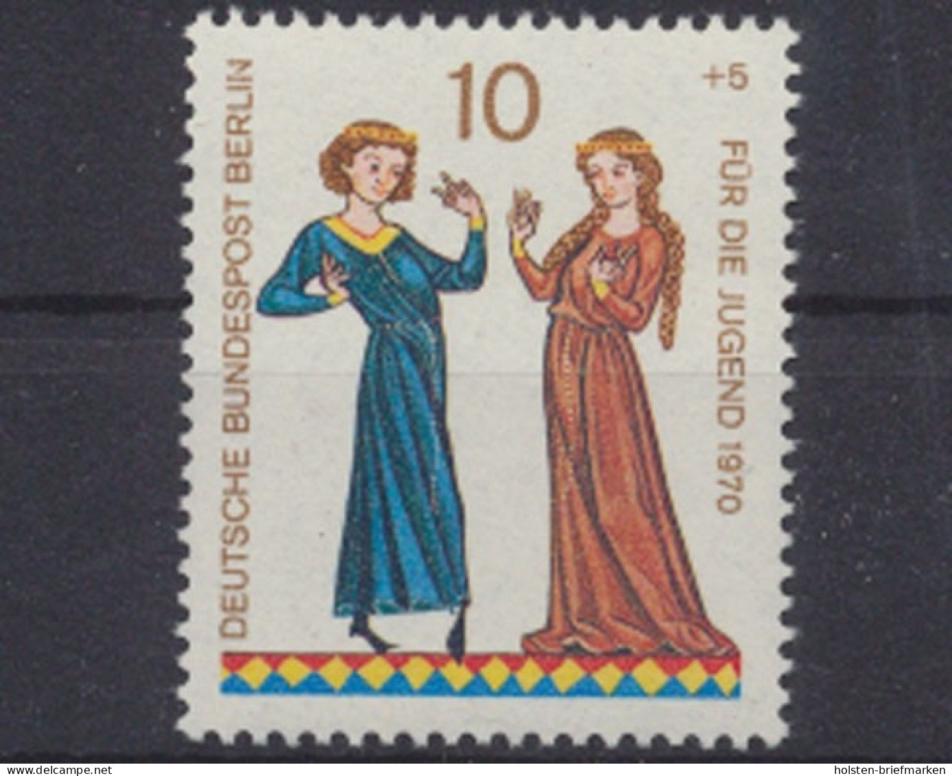 Berlin, Michel Nr. 354 PLF I, Postfrisch - Abarten Und Kuriositäten