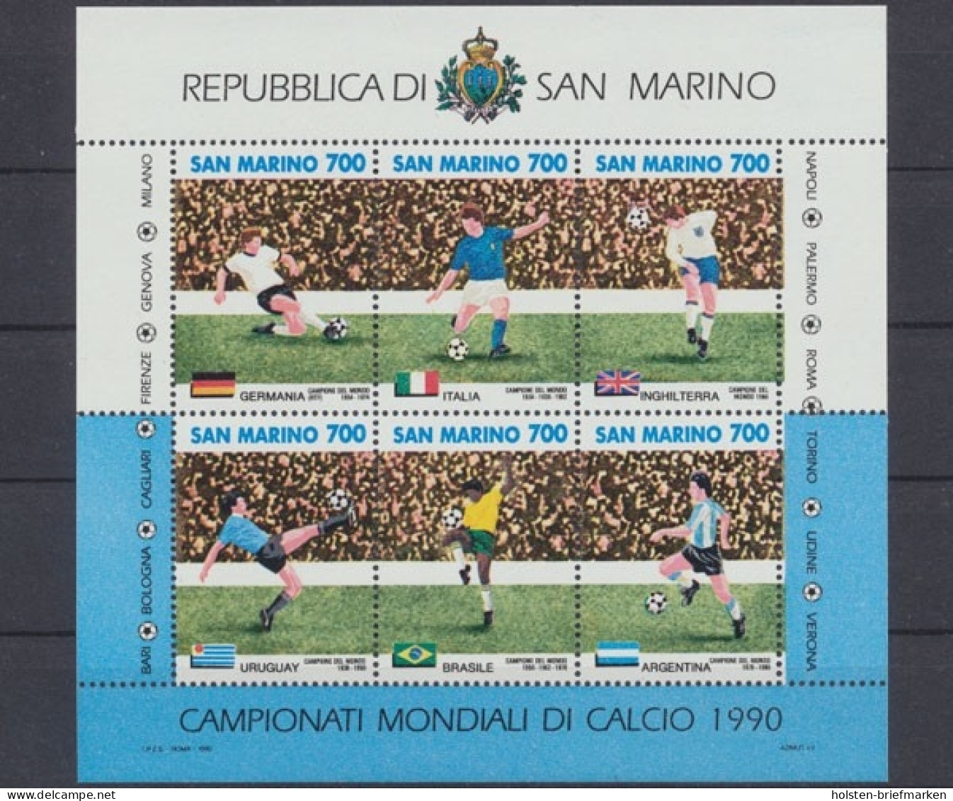 San Marino, MiNr. Block 13, Postfrisch - Andere & Zonder Classificatie