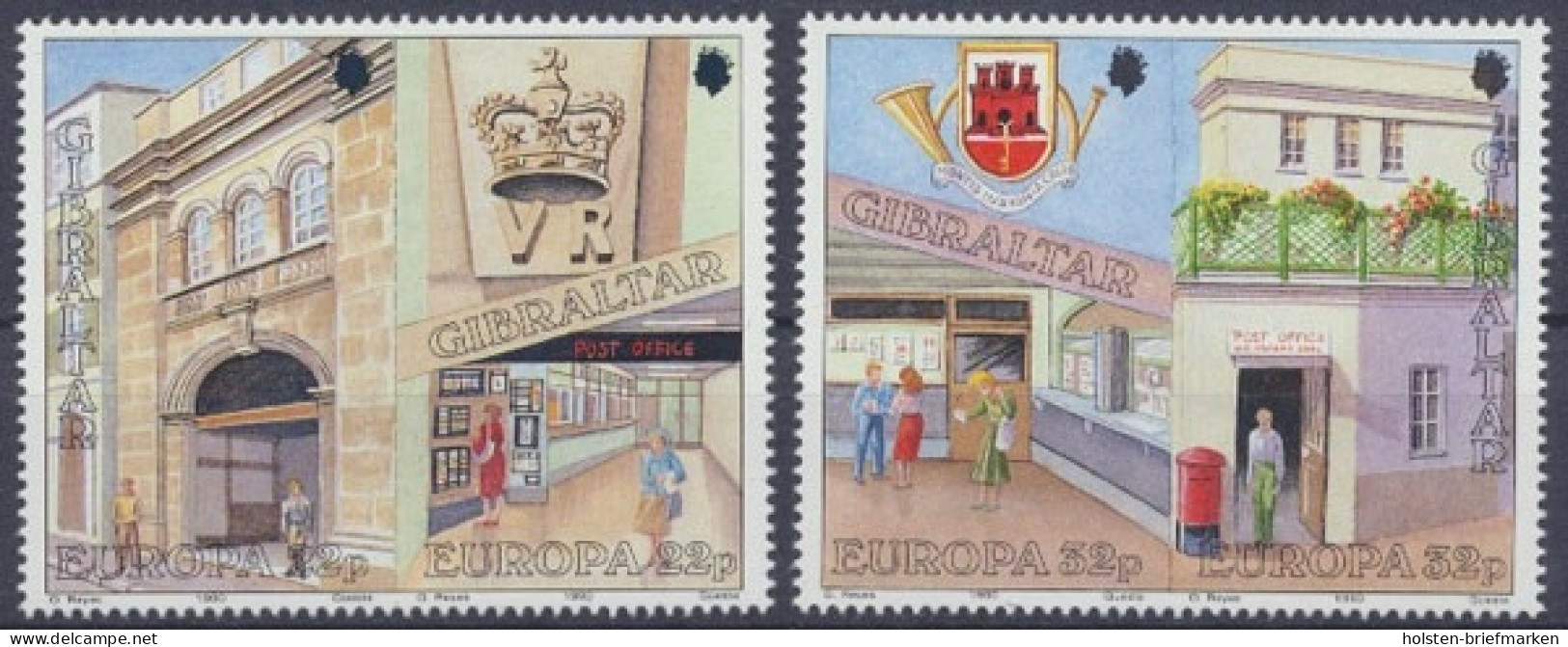 Gibraltar, MiNr. 590-593, 2 Paare, Postfrisch - Gibraltar