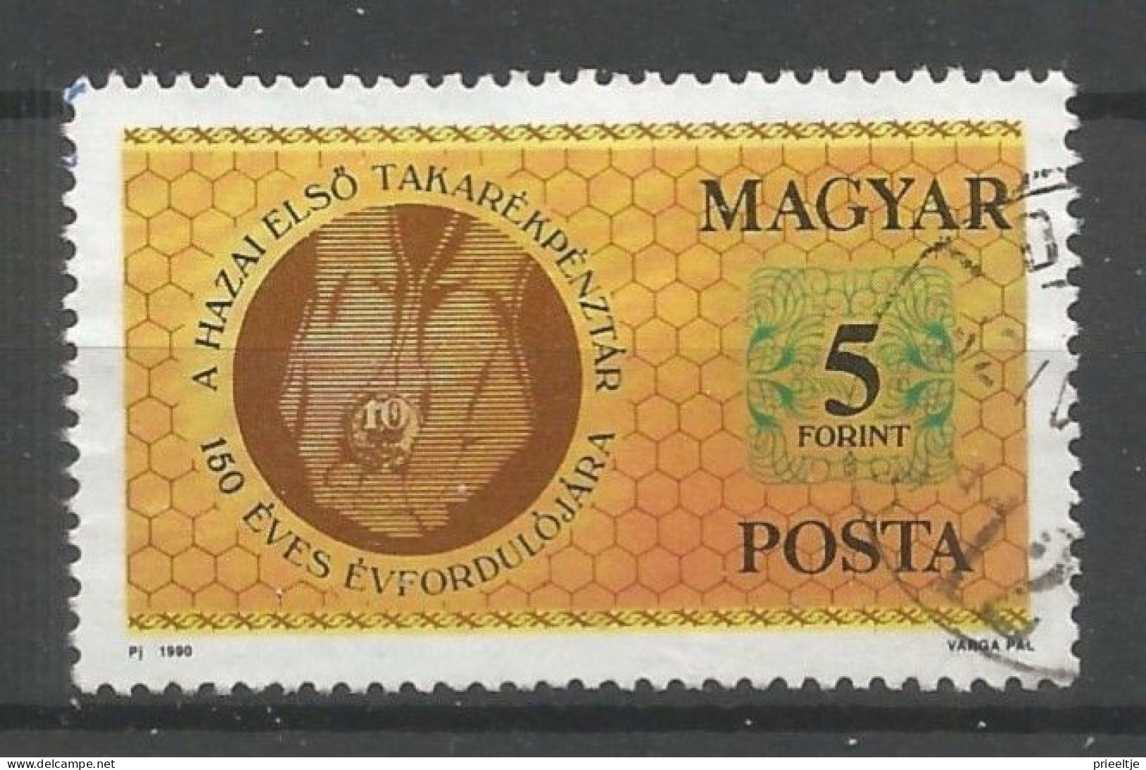 Hungary 1990 Savings Bank 600th Anniv. Y.T. 3252 (0) - Gebruikt