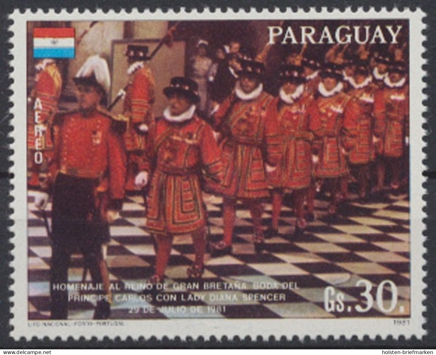 Paraguay, Michel Nr. 3464, Postfrisch / MNH - Paraguay