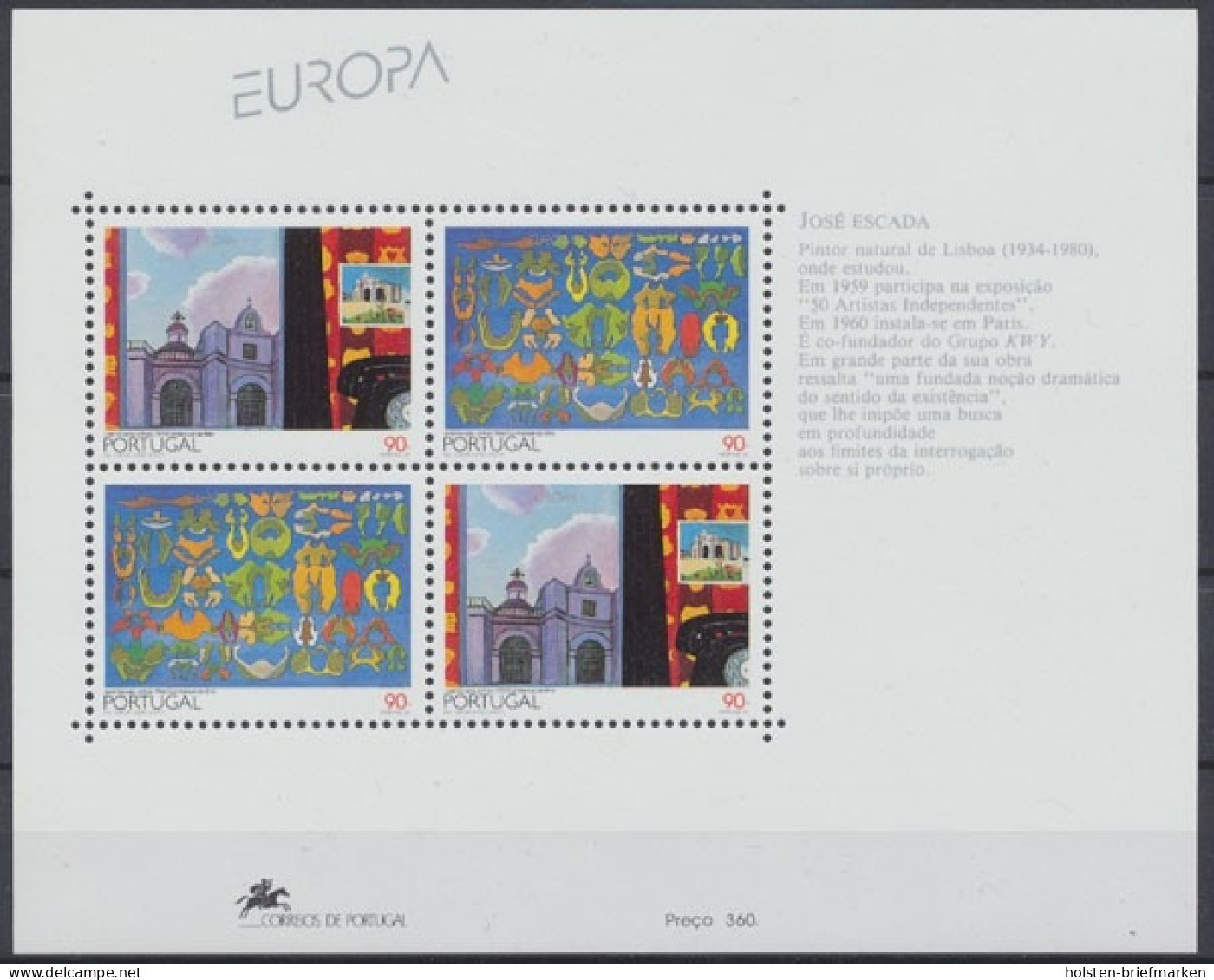 Portugal, MiNr. Block 93, Postfrisch - Other & Unclassified