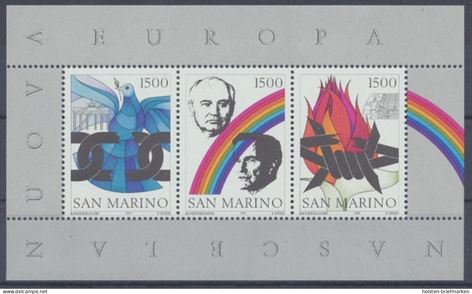 San Marino, MiNr. Block 14, Postfrisch - Autres & Non Classés