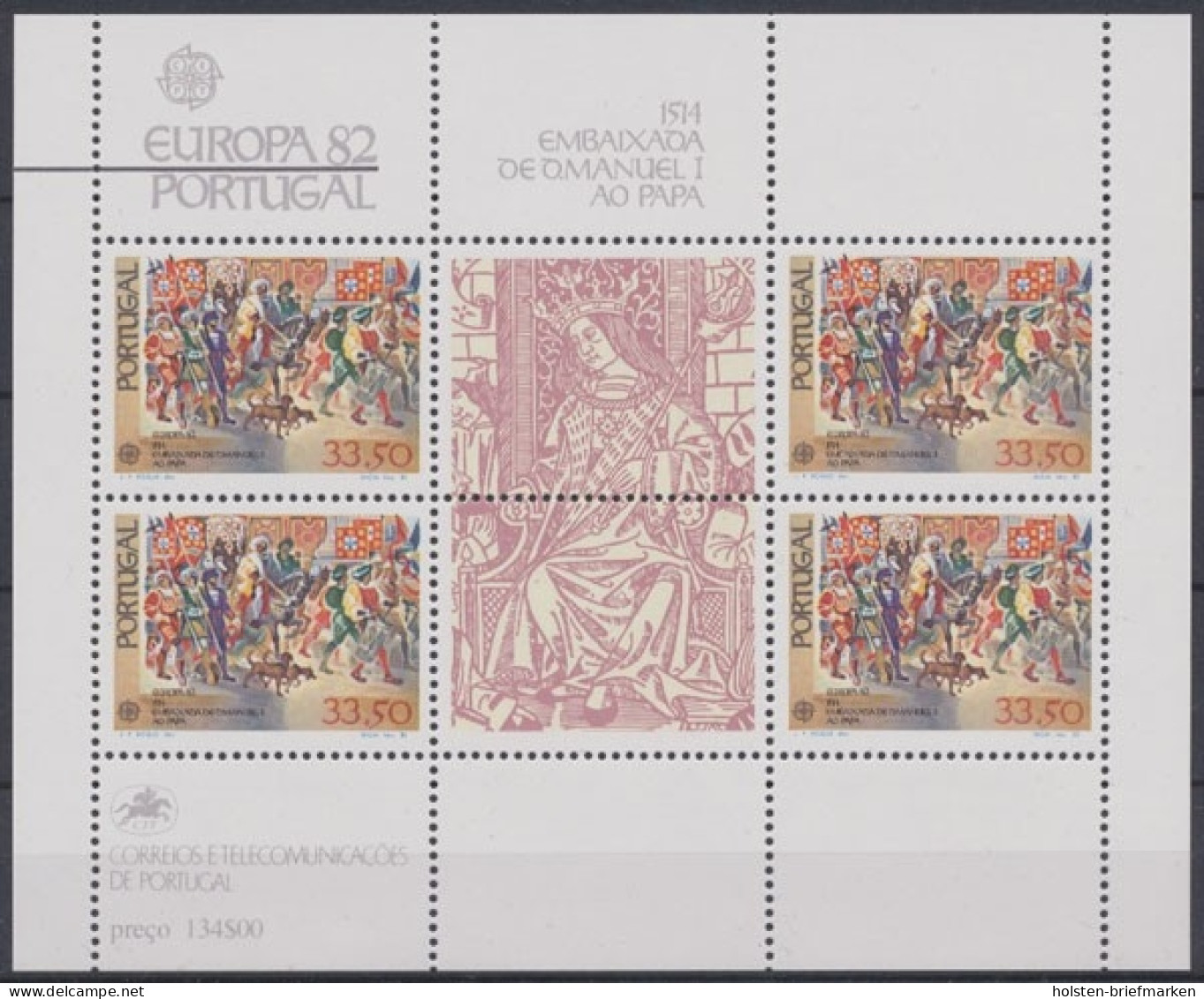 Portugal, Michel Nr. Block 35, Postfrisch / MNH - Sonstige & Ohne Zuordnung