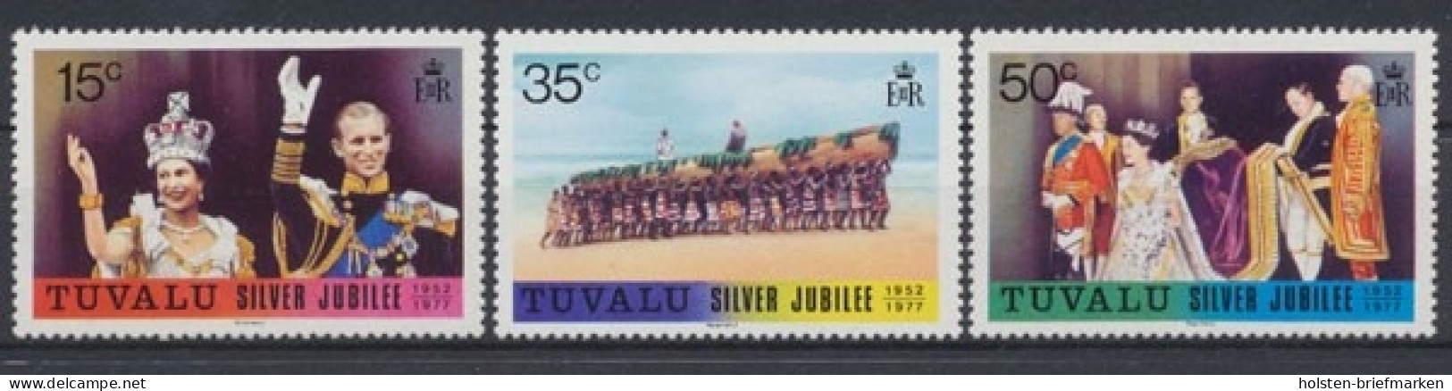 Tuvalu, Michel Nr. 43-45, Postfrisch / MNH - Tuvalu (fr. Elliceinseln)