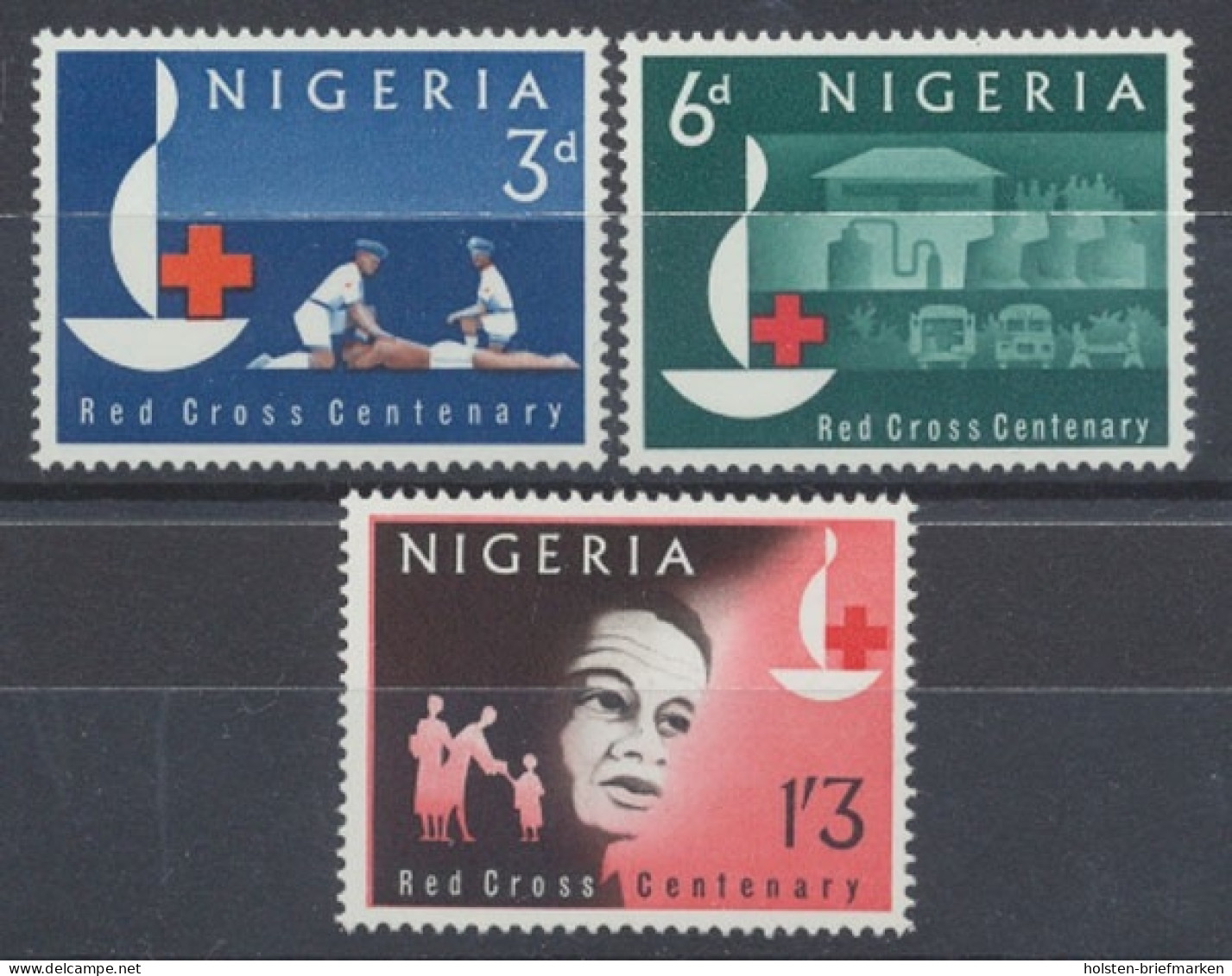 Nigeria, Michel Nr. 138-140, Postfrisch / MNH - Nigeria (1961-...)