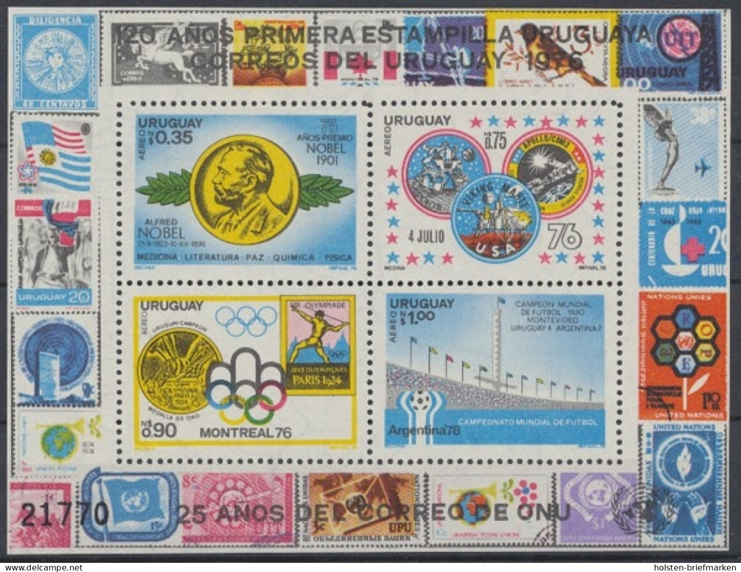 Uruguay, MiNr. Block 32, Postfrisch - Uruguay