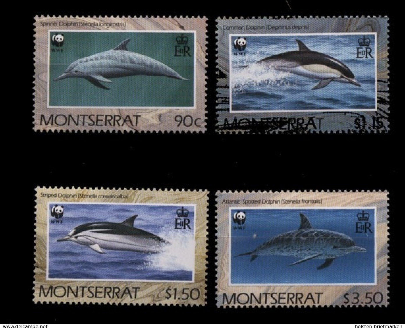 Montserrat, Fische / Meerestiere, MiNr. 786-789, Postfrisch - Montserrat