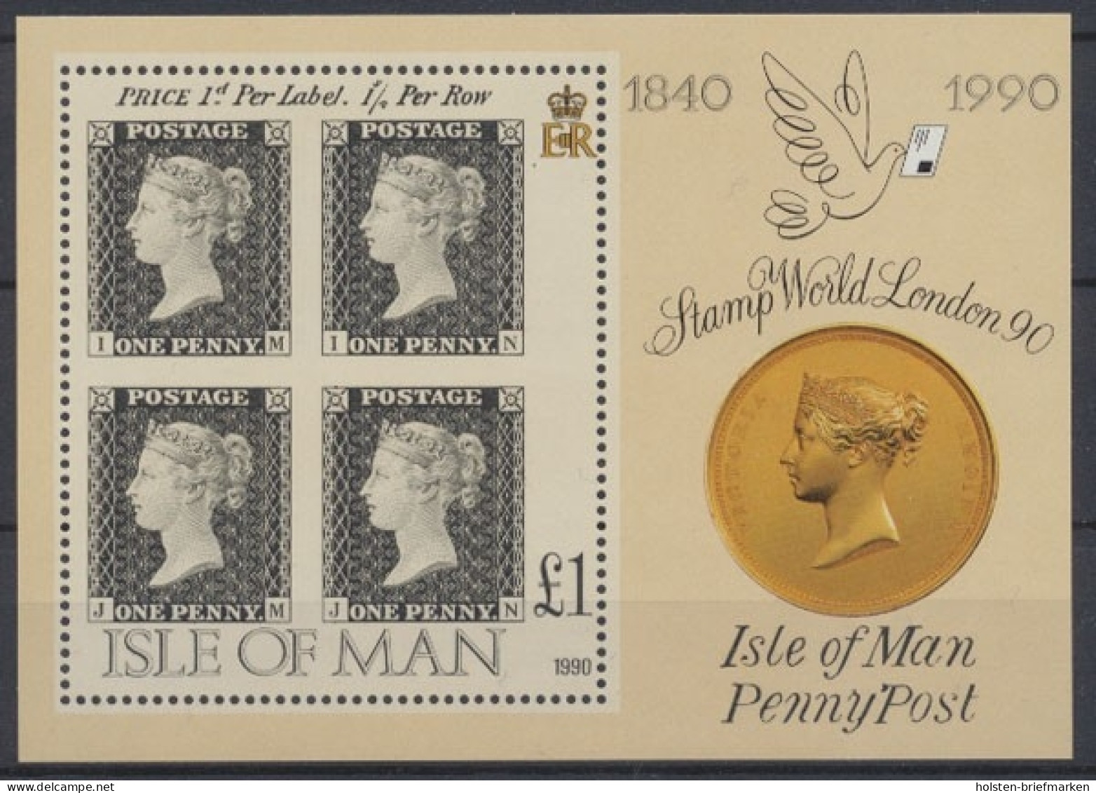 Insel Man, MiNr. Block 12, Postfrisch - Isle Of Man