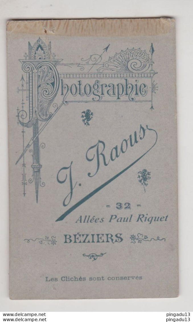 Au Plus Rapide CDV Raous Béziers Militaire Du 96 E Régiment - Guerre, Militaire