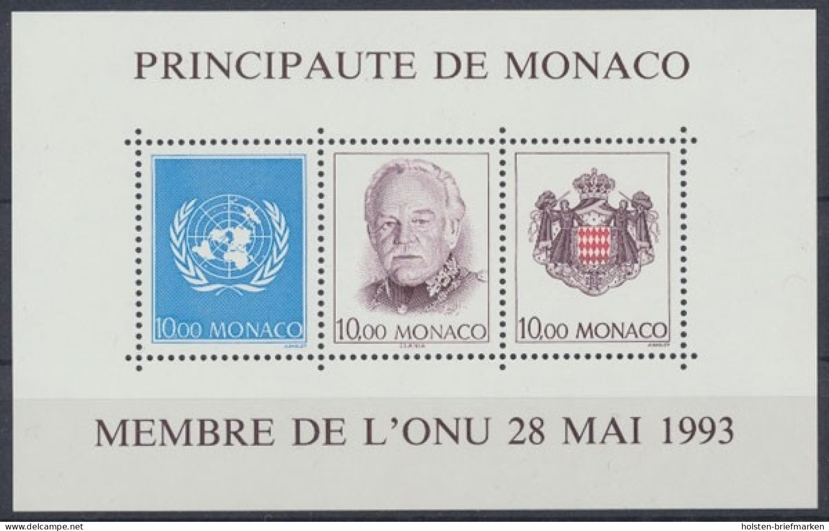 Monaco, MiNr. Block 60, Postfrisch - Other & Unclassified