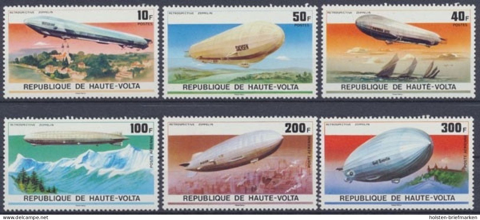 Obervolta, Michel Nr. 625-630, Postfrisch / MNH - Burkina Faso (1984-...)