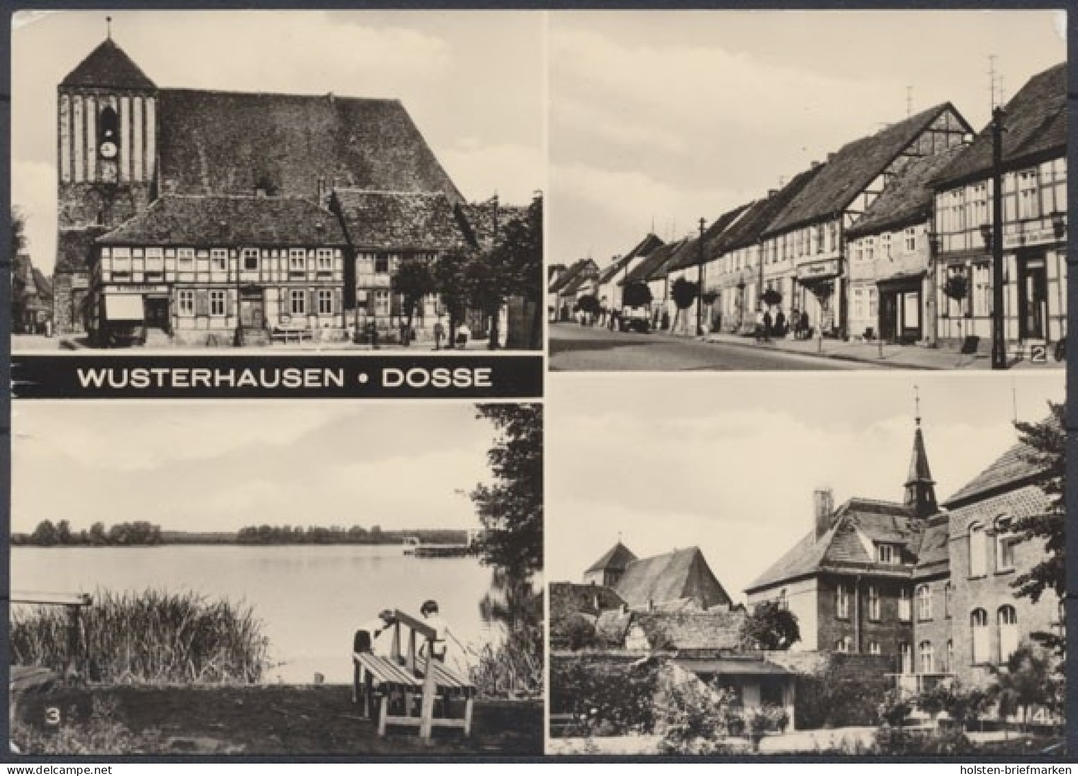 Wusterhausen / Dosse, Dom, Roter Platz, Am Untersee, Feierabendheim - Autres & Non Classés