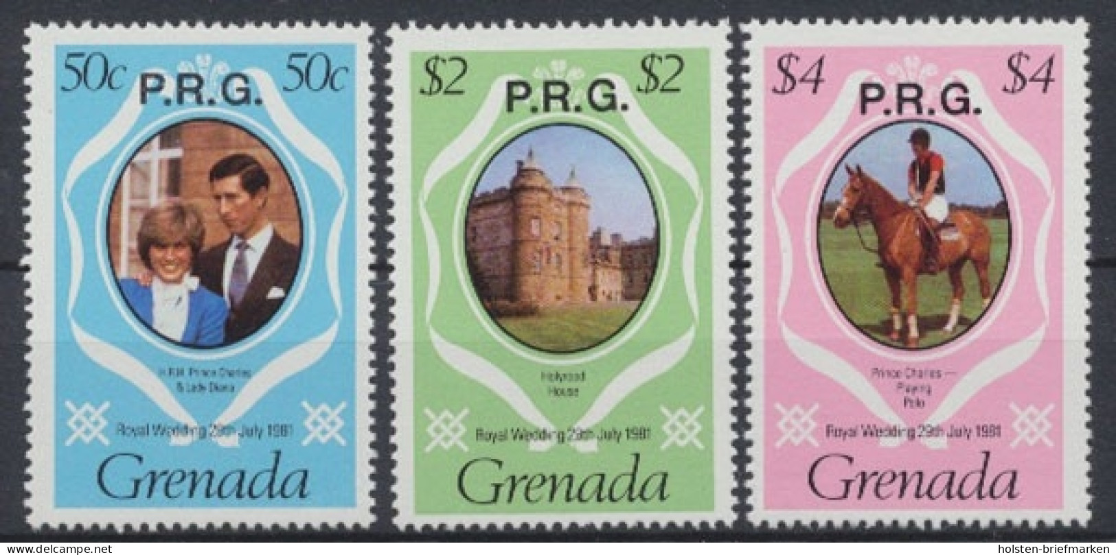 Grenada Dienstmarken, Michel Nr. 13, 16, Und 18, Postfrisch / MNH - Grenade (1974-...)