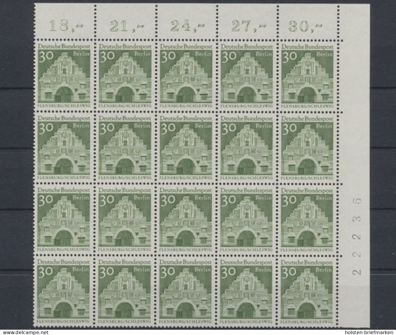 Berlin, Michel Nr. 274 (20), Postfrisch / MNH - Ungebraucht