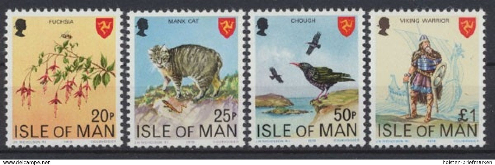 Insel Man, MiNr. 133-136, Postfrisch - Isle Of Man