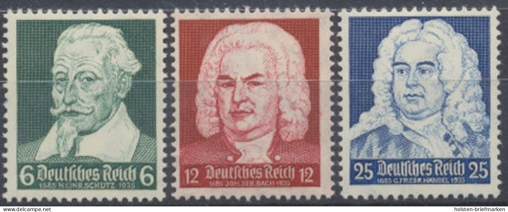 Deutsches Reich, MiNr. 573-575, Postfrisch - Unused Stamps