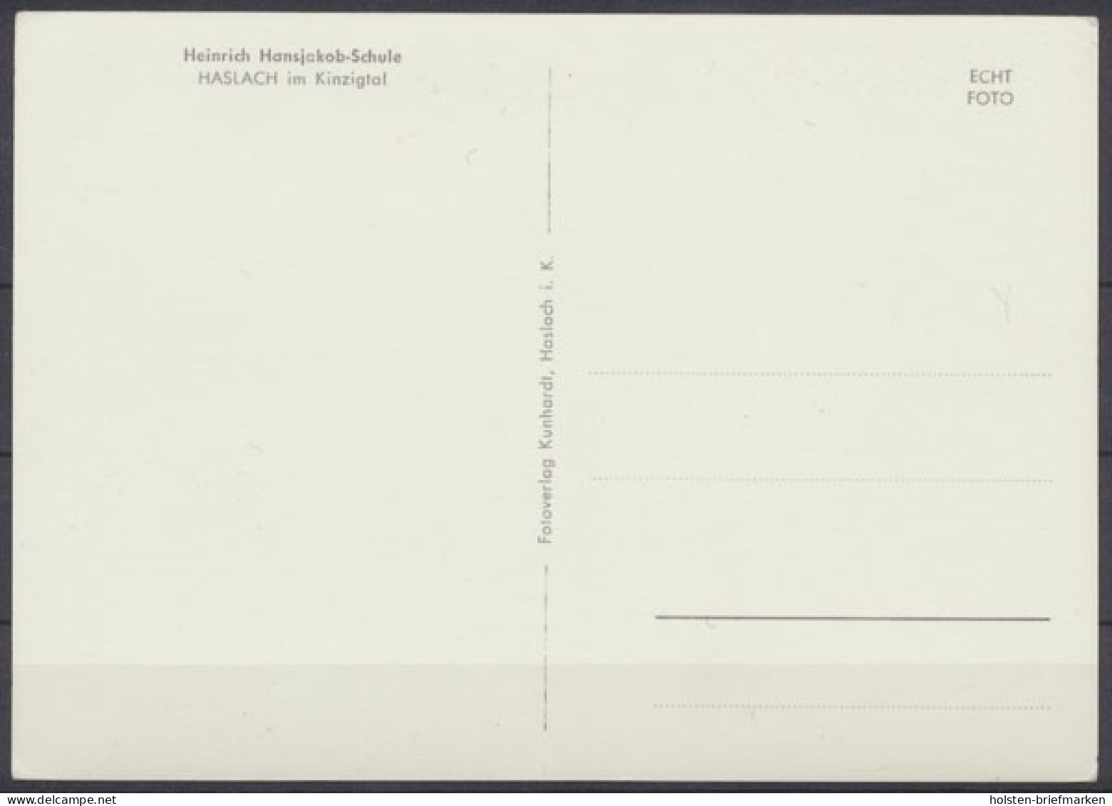 Haslach Im Kinzigtal, Heinrich Hansjakob Schule - Altri & Non Classificati